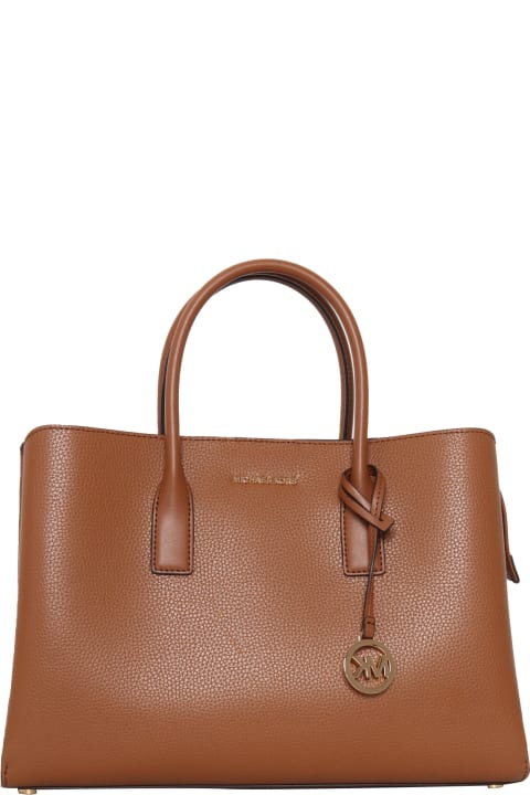Bags for Women Michael Kors Brown Leather Satchel Bag