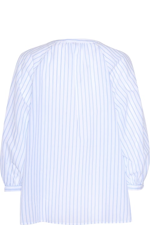 Peserico Topwear for Women Peserico White Shirt With Stripes