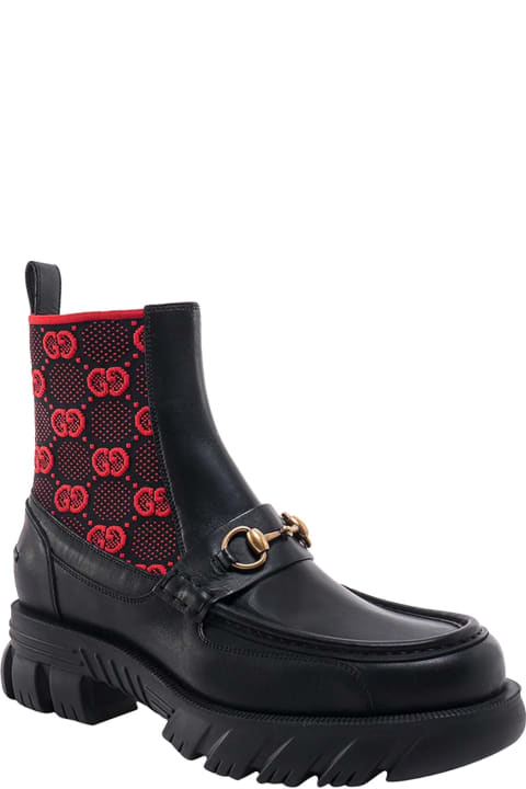 Fashion for Men Gucci Gg Leather Boots
