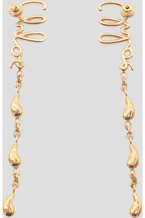 Chloé Earrings for Women Chloé Gold Tone Brass Earrings