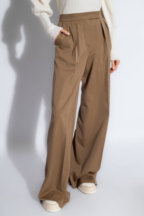 Max Mara for Women Max Mara Libbra Pleat Front Trousers