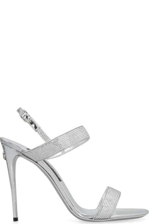 Dolce & Gabbana for Women Dolce & Gabbana Kim Dolce&gabbana - Keira Metallic Leather Sandals