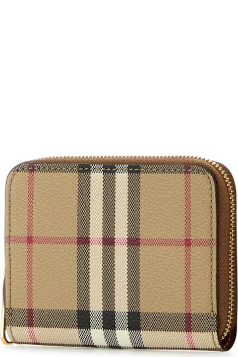 Wallets for Women Burberry Printed Canvas Wallet