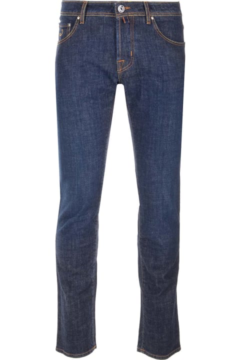 Jacob Cohen Clothing for Men Jacob Cohen Dark Blue 'nick' Jeans