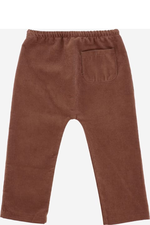 Nicoletta Fanna لـ Women Nicoletta Fanna Cotton Ribbed Trousers