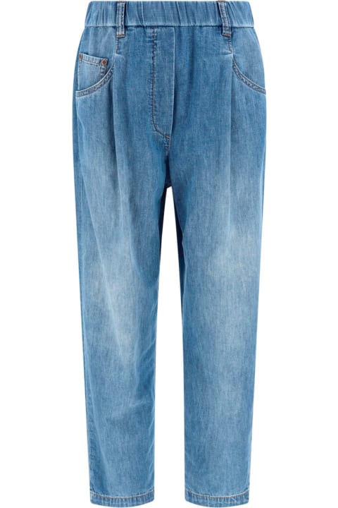 Jeans for Women Brunello Cucinelli Five Pocket Denim Jeans