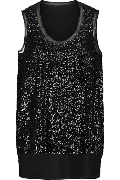 Comme des Garçons Topwear for Women Comme des Garçons Micro Sequin Top