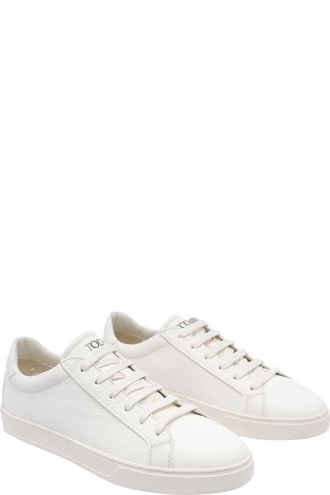 Homeware Tod's Hammered Leather Trainers