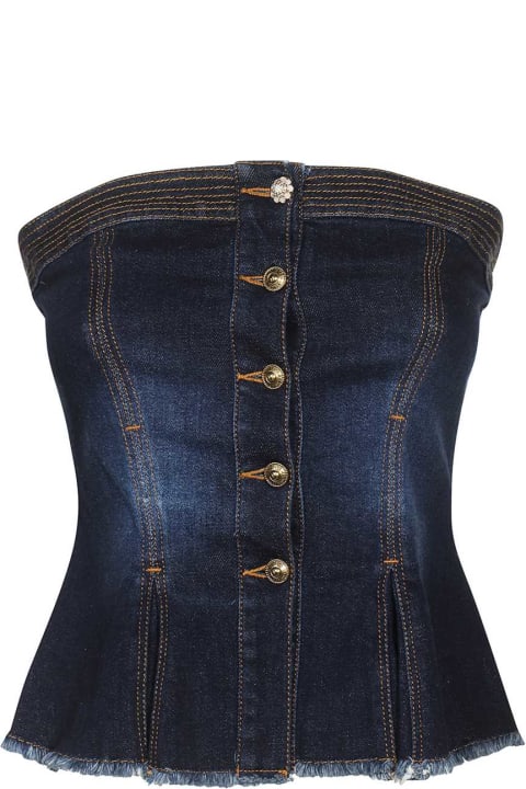 Fashion for Women Versace Jeans Couture Denim Top