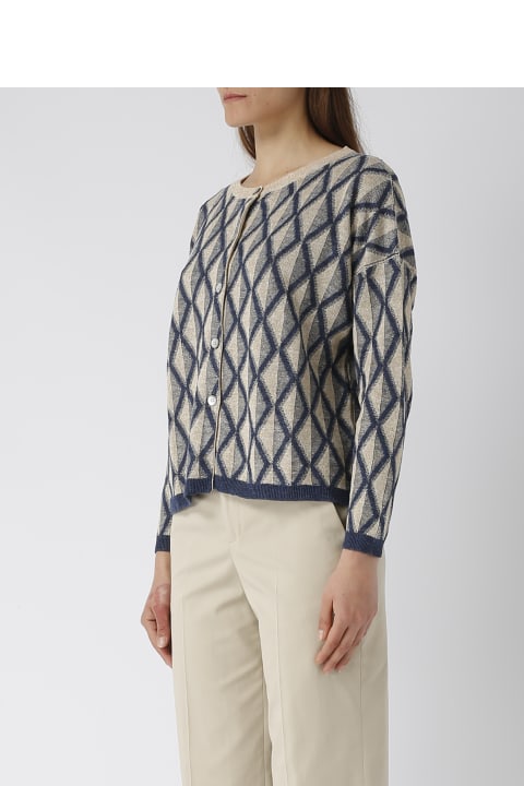 Gran Sasso Sweaters for Women Gran Sasso Linen Jacket