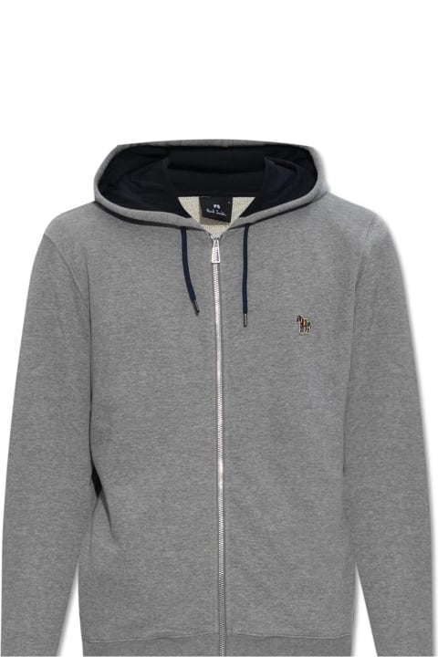 PS by Paul Smith Fleeces & Tracksuits for Men PS by Paul Smith Ps Paul Smith Patched Hoodie