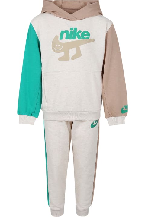 Nike Bottoms for Boys Nike Multicolored Set For Boy With Logo
