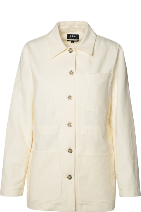 A.P.C. Coats & Jackets for Women A.P.C. Cotton Blend Jacket
