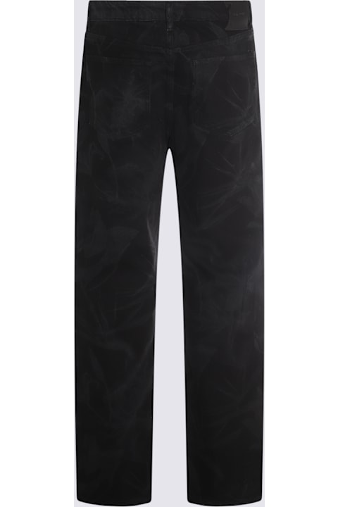 Daily Paper الجينز لـ القسم الرجالي Daily Paper Black Cotton Jeans