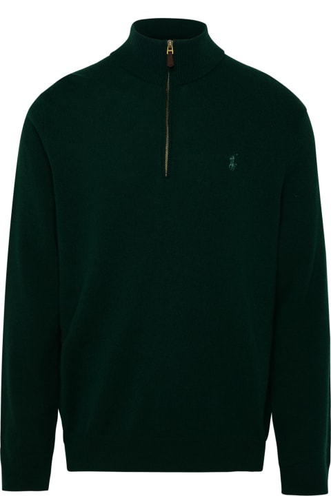 Homeware Ralph Lauren Green Wool Sweater