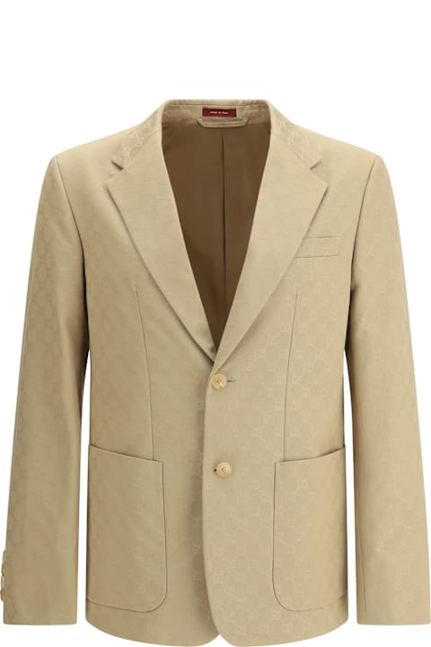 Gucci Clothing for Men Gucci Gg Jacquard Blazer