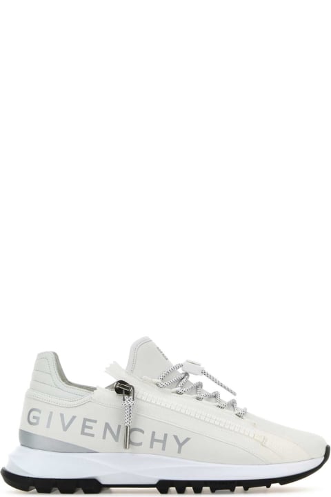 Givenchy Shoes for Men Givenchy White Leather Spectre Sneakers