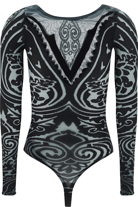 Wolford Clothing for Women Wolford Etro X Wolford Tattoo Bodysuit