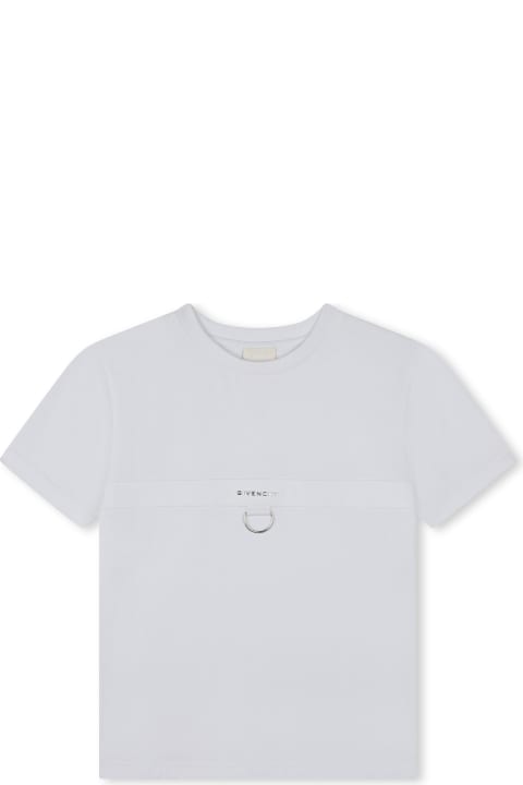 Givenchy T-Shirts & Polo Shirts for Girls Givenchy T-shirt Con Stampa Logo