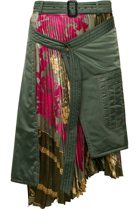 Ma-1 Scarf Skirt