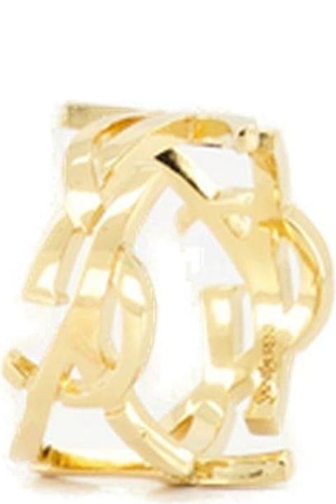 Saint Laurent Jewelry for Women Saint Laurent Cassandre Scarf Ring
