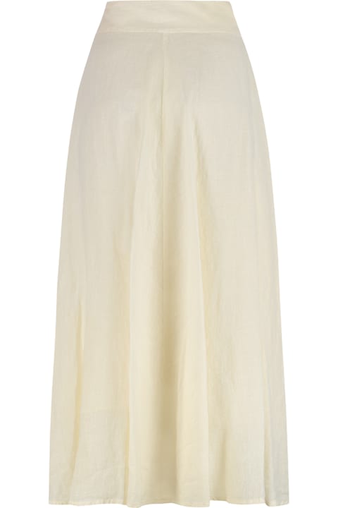 120% Lino Clothing for Women 120% Lino Linen Skirt
