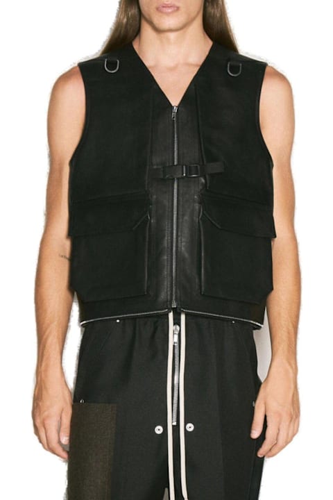 Rick Owens for Men Rick Owens Utility Zipped Gilet