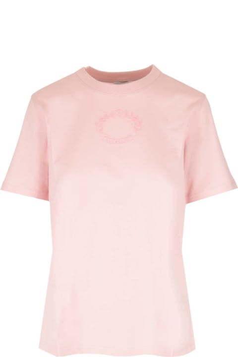 Burberry ملابس علوية لـ السيدات Burberry Classic Fit T-shirt