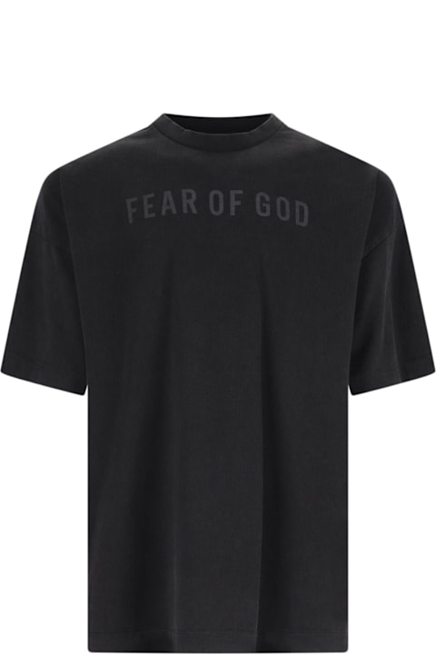 Fear of God Topwear for Men Fear of God Logo T-shirt