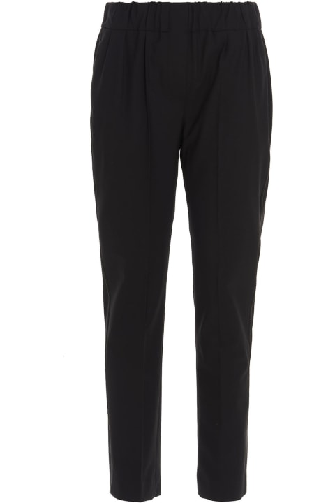 Fresh Cigarette-style Wool Trousers