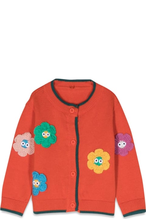 Stella McCartney Kids Sweaters & Sweatshirts for Baby Girls Stella McCartney Kids Cardigan Flowers