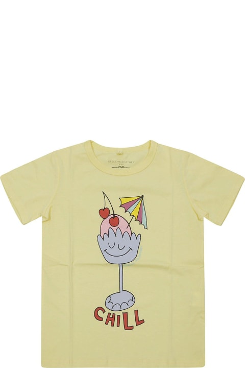 Homeware Stella McCartney Kids Illustration-printed Crewneck T-shirt