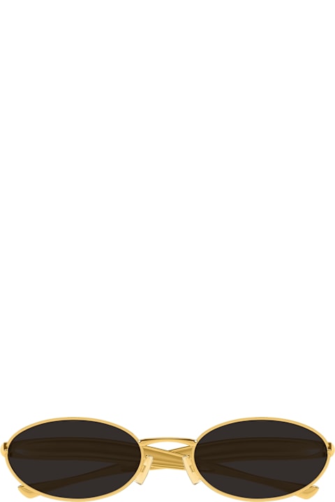 Bottega Veneta Eyewear for Kids Bottega Veneta Eyewear Bv1386s-001 - Gold Sunglasses