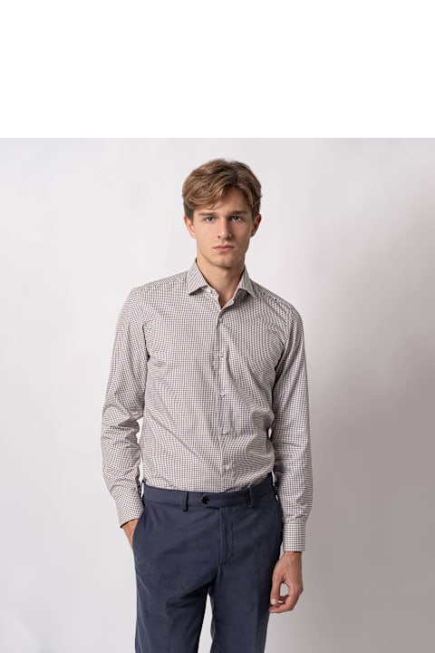 Homeware Larusmiani Tailored Cotton Shirt Hyde Park Shirt