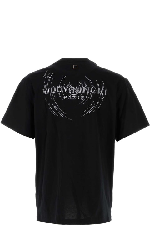 WOOYOUNGMI for Women WOOYOUNGMI Black Cotton T-shirt