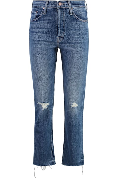 أدوات منزلية Mother The Tomcat Cropped Skinny Jeans