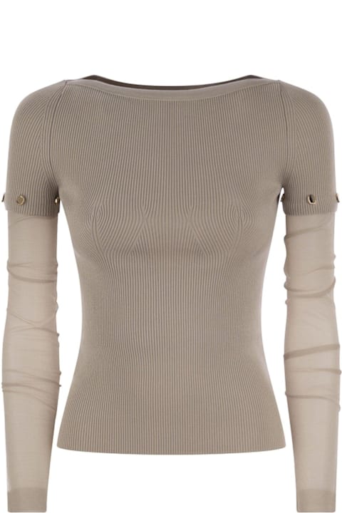 Homeware SportMax Boat Neck Long-sleeved Jumper