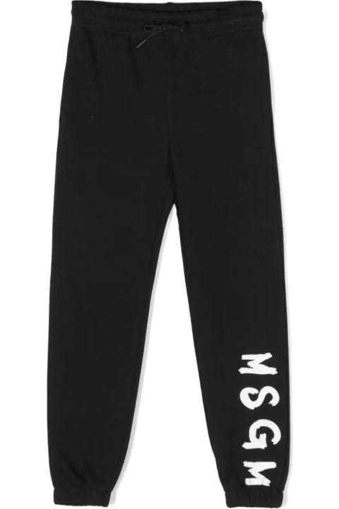 MSGM Bottoms for Boys MSGM Pantaloni Con Logo