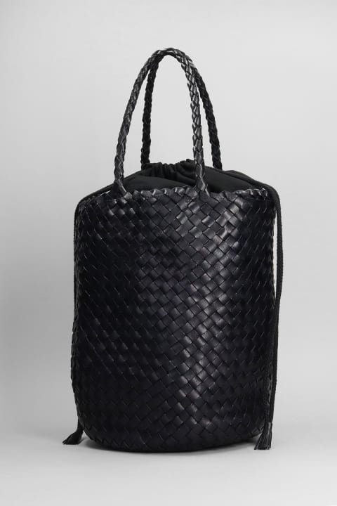 ウィメンズ Dragon Diffusionのトートバッグ Dragon Diffusion Jacky Bucket Hand Bag In Black Leather
