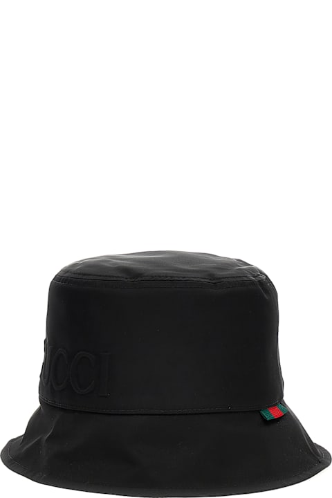 Hats for Women Gucci Logo Bucket Hat