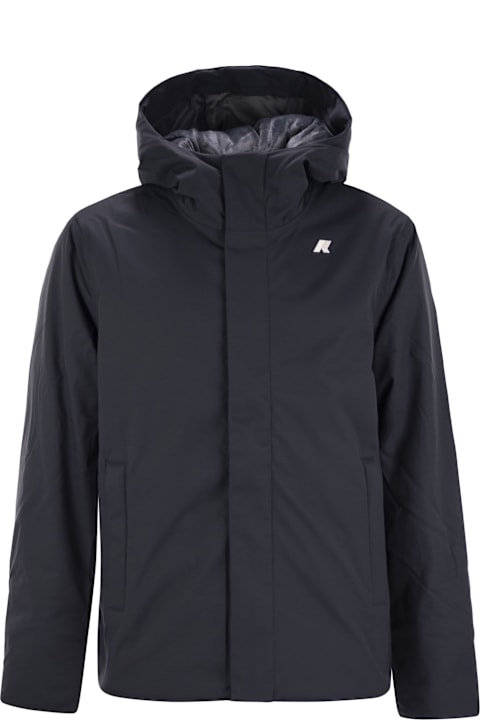 K-Way معاطف وجواكت لـ القسم الرجالي K-Way Jacko - Hooded Padded Jacket