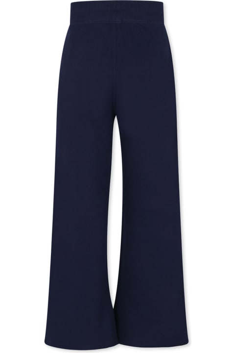 Homeware Ralph Lauren Blue Trousers For Girl With Horse