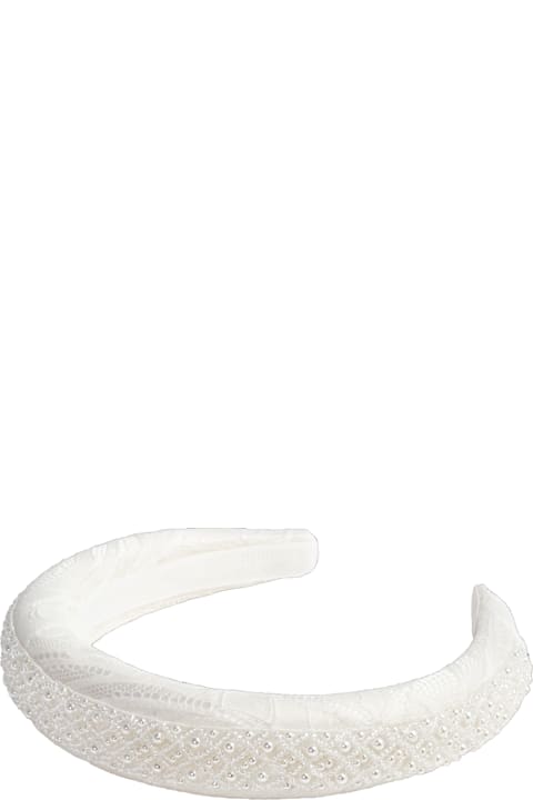 أدوات منزلية self-portrait White Headband For Girl