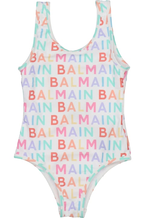 All Over Logo One-piece Swimsuit