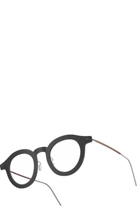 LINDBERG for Kids LINDBERG Lindberg N.o.w. 6653 D16/pu12 Black Matte/brown Glasses