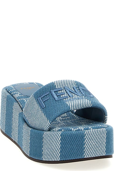 Fashion for Women Fendi 'fendi Sunshine' Slides