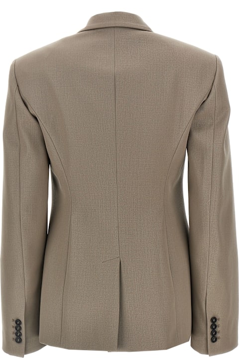 ウィメンズ コート＆ジャケット The Attico Single-breasted Wool Blazer