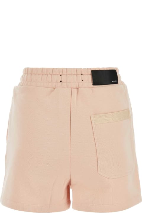 AMIRI for Women AMIRI Pastel Pink Cotton Shorts