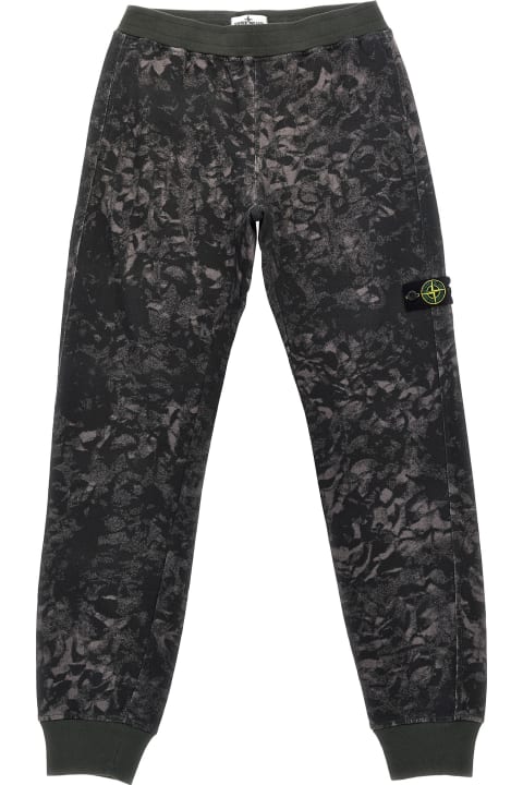 Stone Island Junior لـ Kids Stone Island Junior Press Joggers