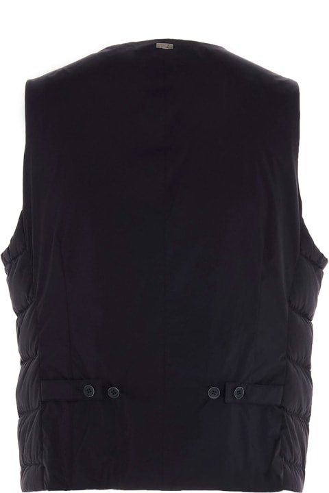 Herno for Men Herno Padded Button-up Gilet Vest